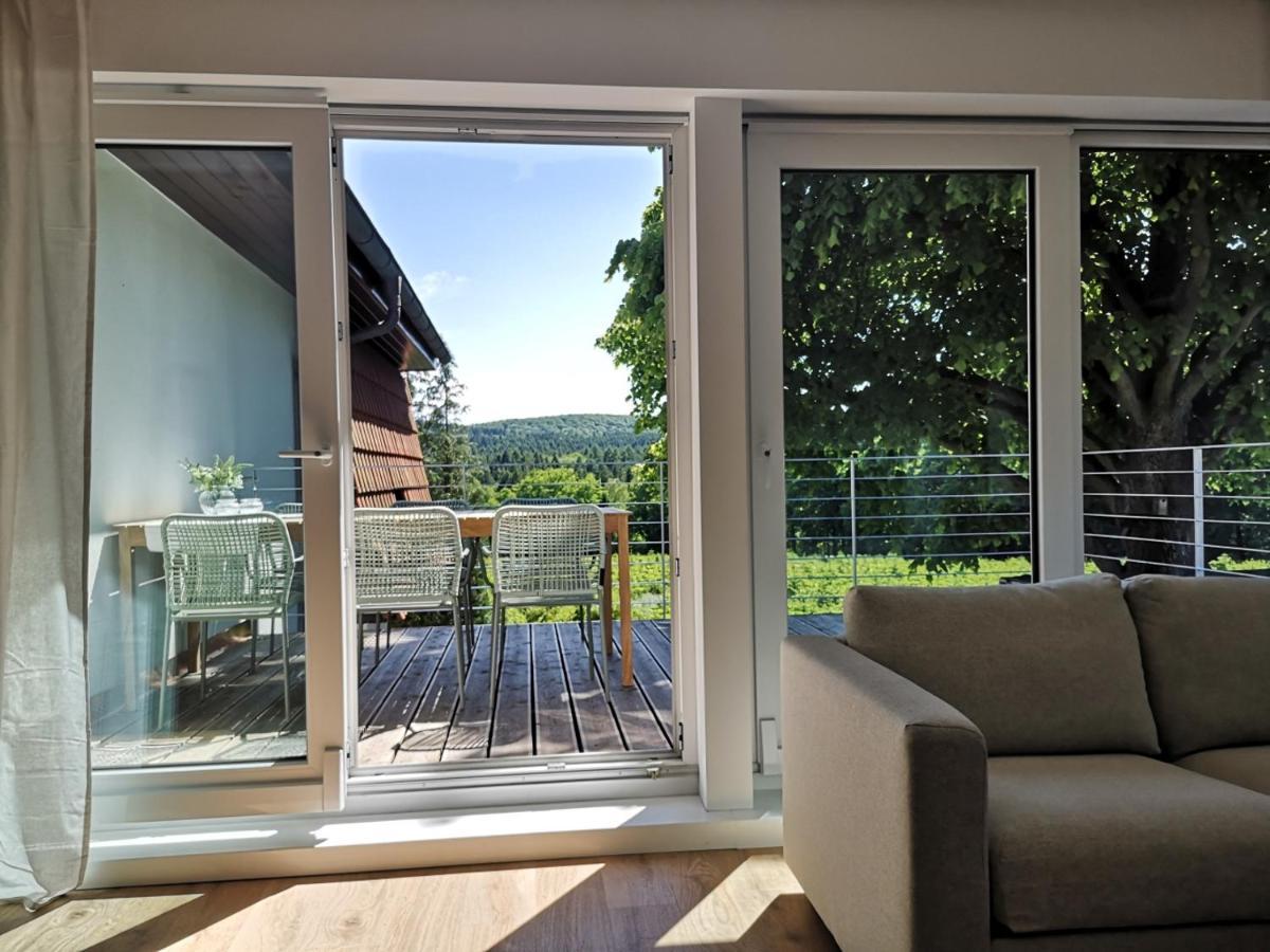 Gruene Oase Im Teutoburger Wald Apartment กีออร์กซมาเรียนฮึทเทอ ภายนอก รูปภาพ
